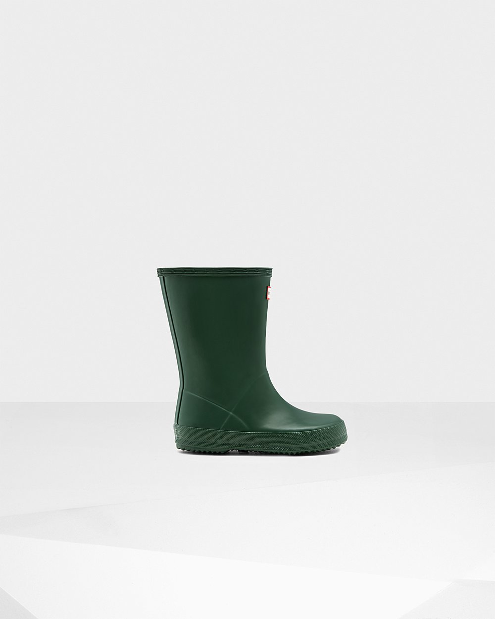 Hunter Niños Original First Classic - Botas de Lluvia Verde - 128-EKDOTF